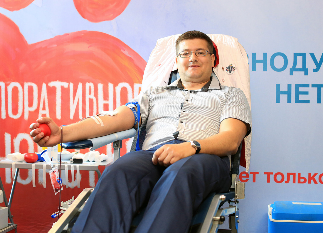 Донор крови ООО "Газпром центрремонт"