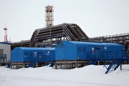 Блочно-комплектная трансформаторная подстанция производства АО «Газпром электрогаз» на Бованенковском НГКМ