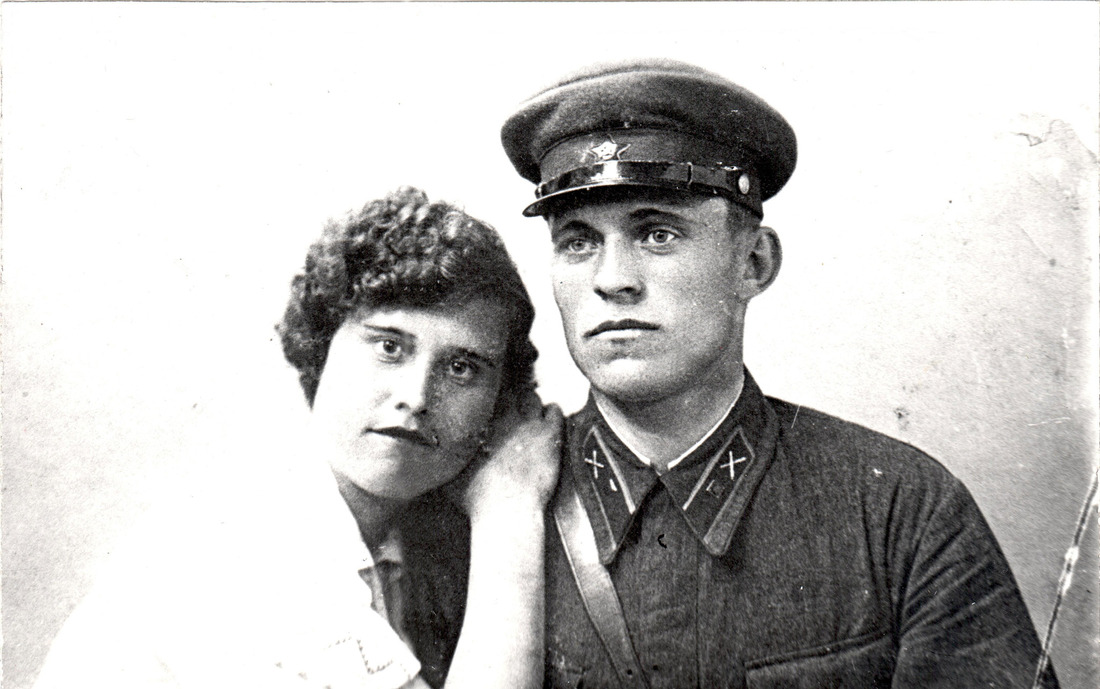 Мария Захаровна и Яков Семёнович, Украина, 1940 год