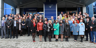 Участники акции в филиале "Югорский" АО «Газпром центрэнергогаз»