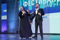 Специальные гости фестиваля Нодар Ревия и Мариам Мерабова