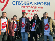 Корпоративный донорский марафон в Нижегородском территориальном управлении ООО «Газпром центрремонт»