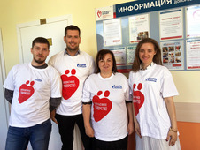 Семнадцатая акция проекта «Корпоративное донорство — равнодушных нет!» объединила 420 сотрудников холдинга из 16 городов России