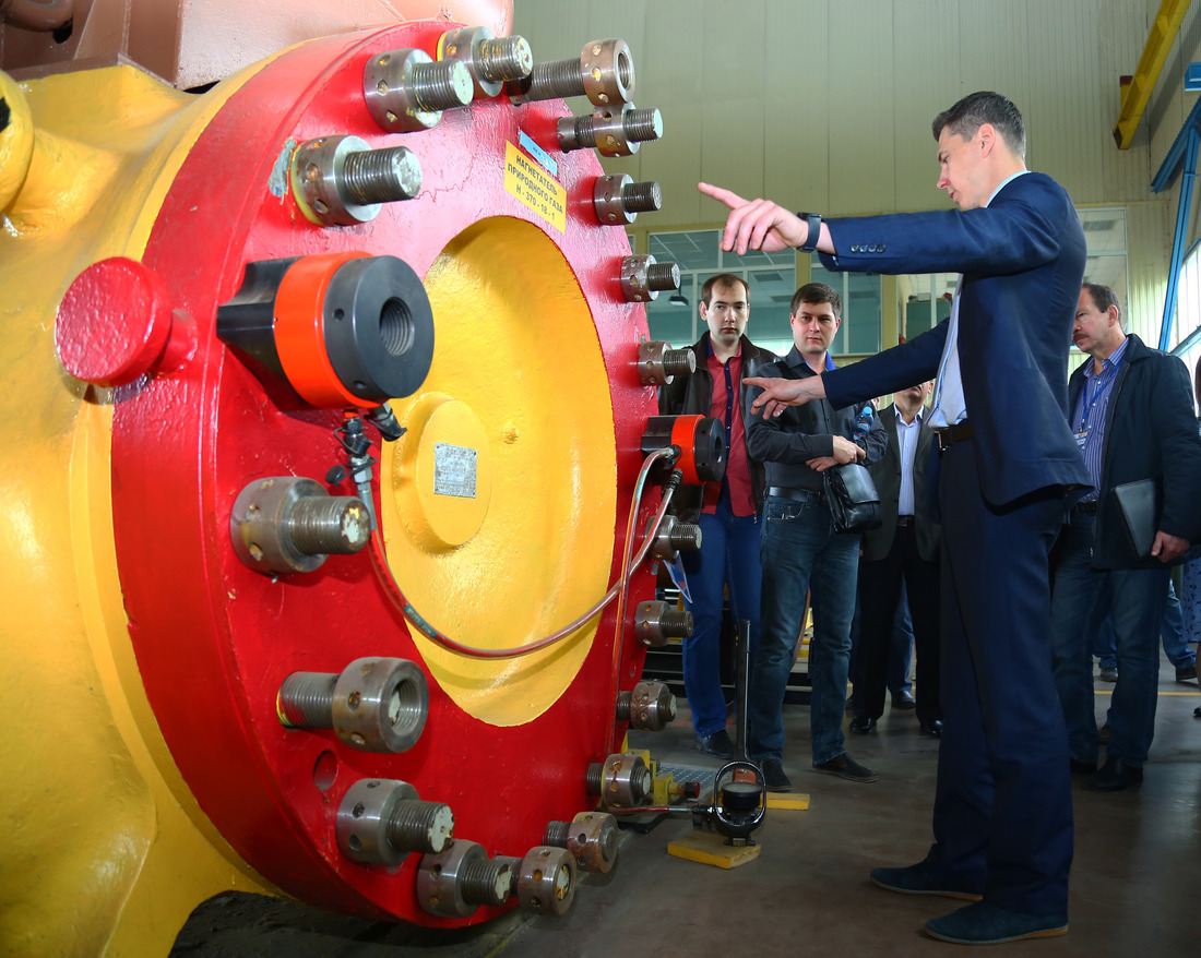 Экскурсия на учебный полигон Центра обучения кадров АО "Газпром центрэнергогаз"