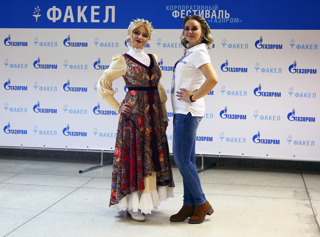 Елена Андреева с педагогом Екатериной Погребной