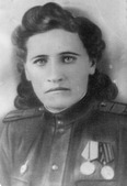 А.Г. Чернышова. 1942 год